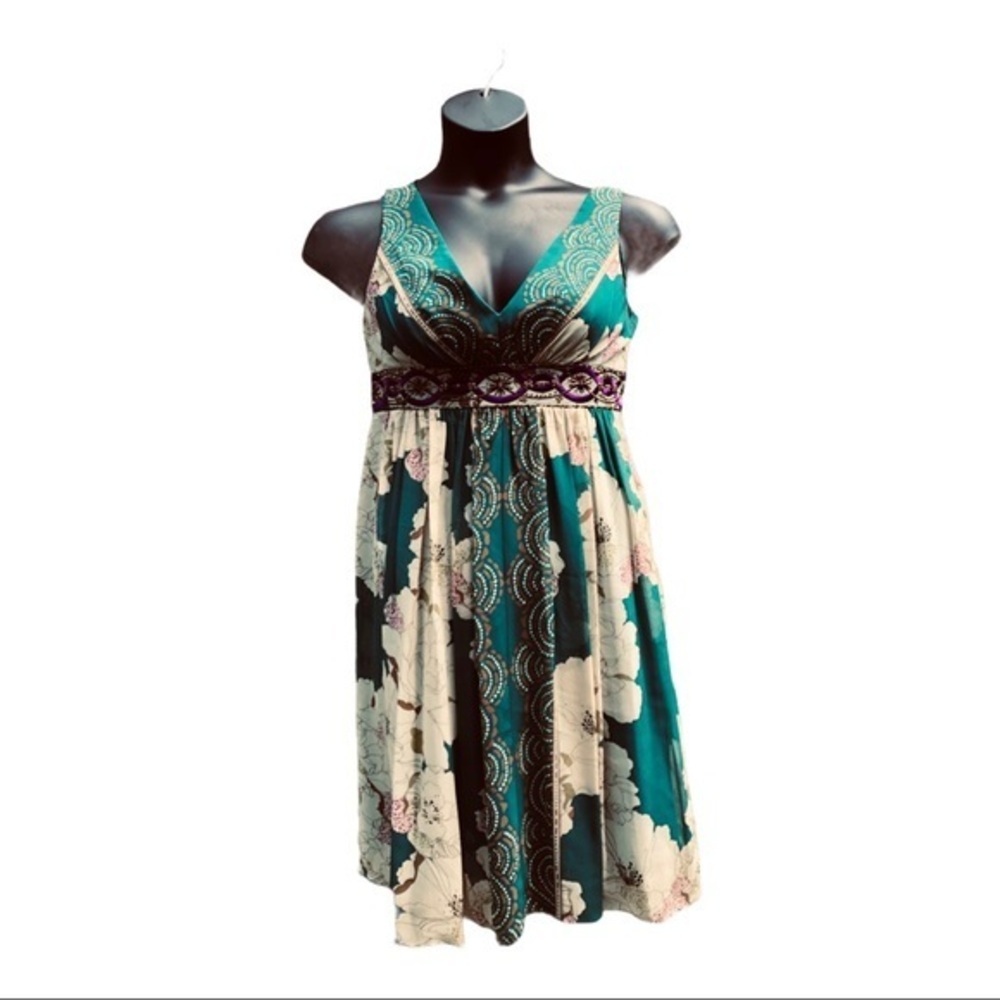 Adrianna Papell  floral dress Size 8